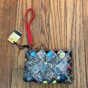 Vintage Nahui Olin Retro Metro Arm Candy MTA Transit wristlet Bag NWT